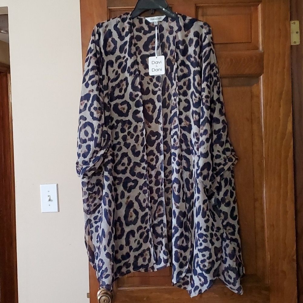 Leopard kimono